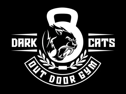 Dark Panther Gym Logo Design Template