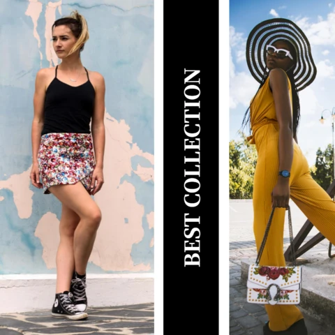 Elegante Designvorlage für Instagram-Werbebeiträge für Damenmode