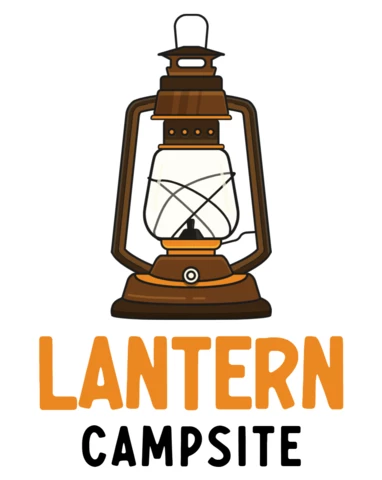 Camping Lantern Logo Template Design