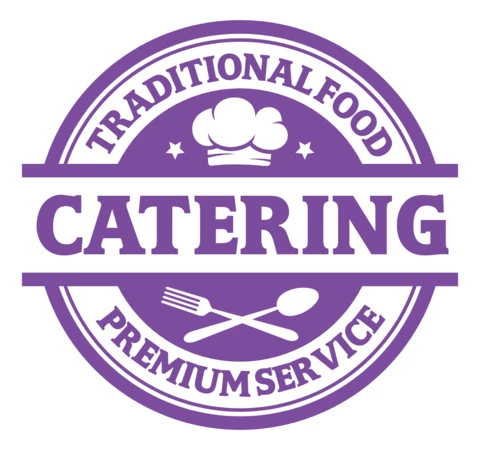Modèle de logo pour un service de restauration