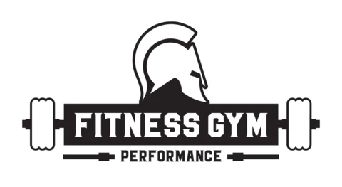 Fitness Gym Center Spartan Logo Design Template