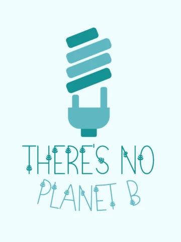 Ecology There's No Planet B T-shirt Template Design