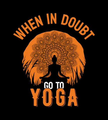 Quando si è in dubbio, si ricorre al modello di design per magliette yoga