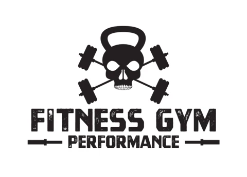 Fitness Gym Bodybuilder Logo Design Template
