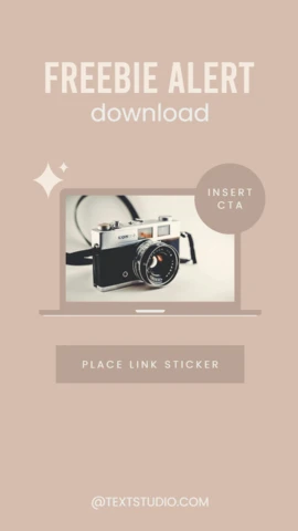 Freebie Alert Customizable Template Multimedia Poster Design