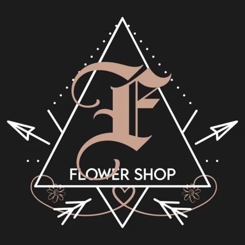 Flower Shop Logo Template Design