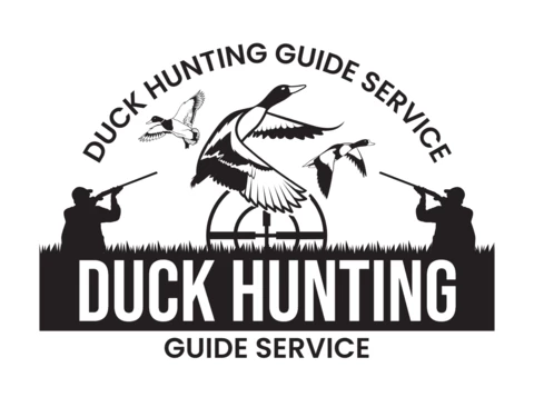 Duck Hunting Guide Service Logo Design Template
