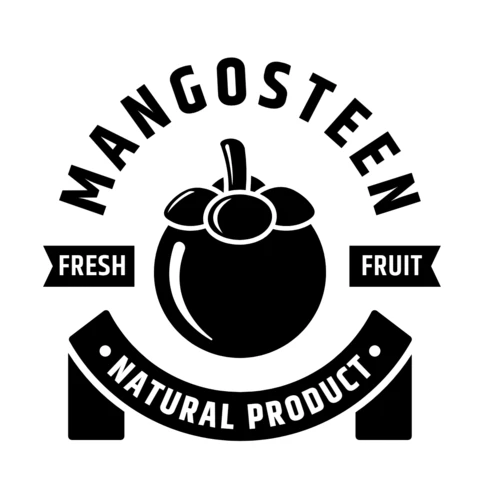 Logo prodotto naturale frutta fresca