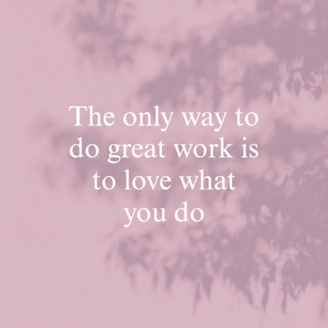 Inspirational Work Quote Instagram Post Design Template