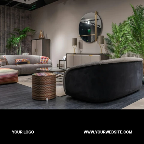 Sober Minimalist Advertising Social Media Post Design Template