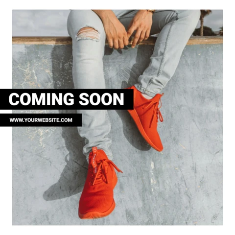 Streetwear moda publicidad instagram post social media diseño plantilla