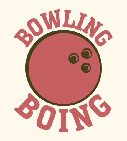 Plantilla de diseño de camiseta vintage de bola de bolos