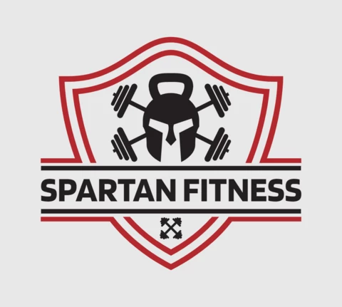 Spartan Fitness Logo Design Template