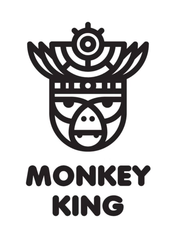 Monkey King Logo Design Template