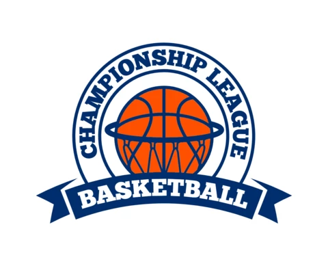 Ontwerpsjabloon basketbaltoernooi kampioenschap sportlogo