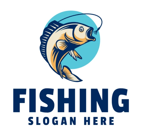 Fishing Logo Design Template