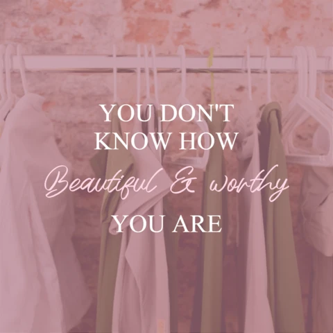 Motivational Clothing Background Instagram Post Design Template