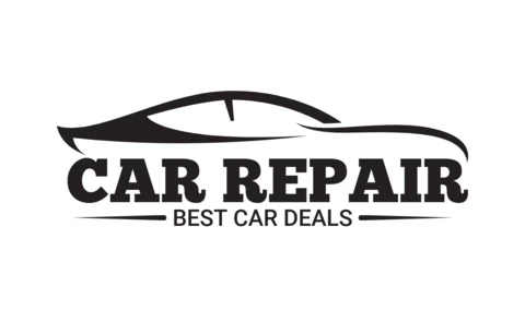 Modello di logo per servizio di riparazione auto