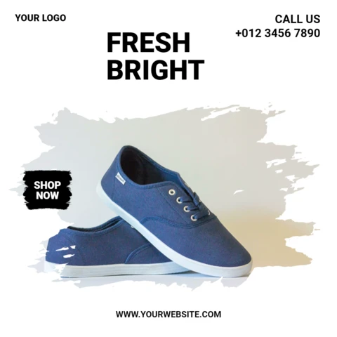 Modello di progettazione di post sui social media per moda e stile streetwear