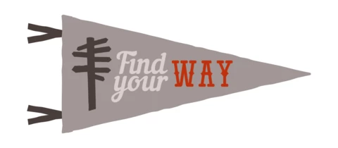 Adventure Pennant Badge Template Design