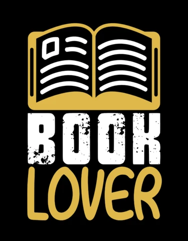 Book Lover T-shirt Design Template