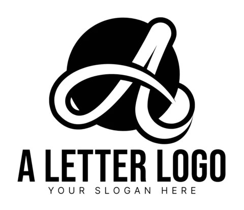 Lettera un modello di progettazione del logo aziendale