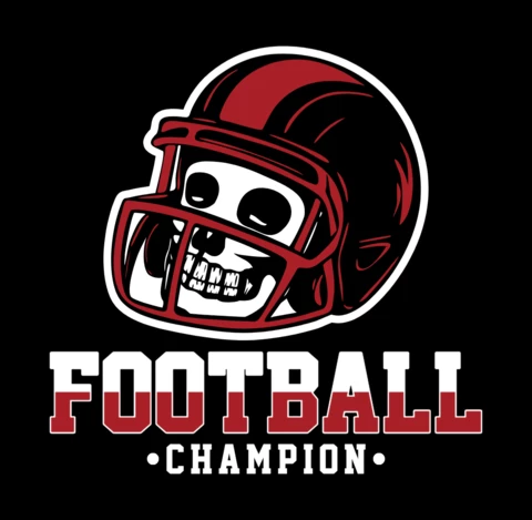 Football Champion Logo Design Template