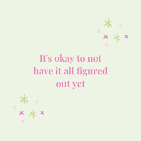 Figuring Life Quote Instagram Post Design Template
