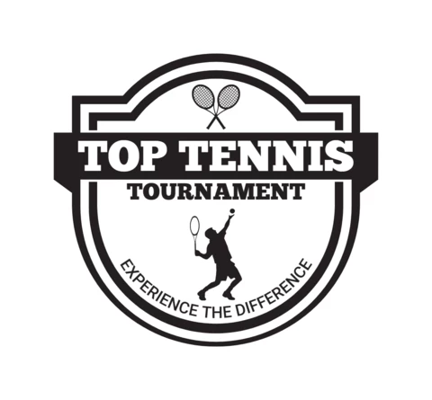 Najlepszy szablon projektu logo sportowego turnieju tenisowego