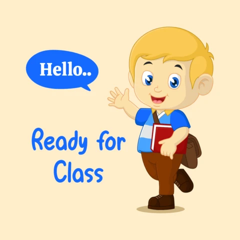 Editable Classroom Welcome Design Template for Kids