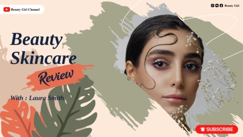 Modèle de vignette de chaîne YouTube pour maquilleuse