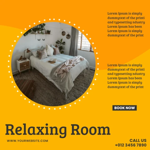 Amazing Beauty and Spa Advertising Social Media Post Design Template