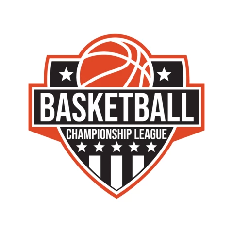 Basketball Sports Club Badge Logo Design Template