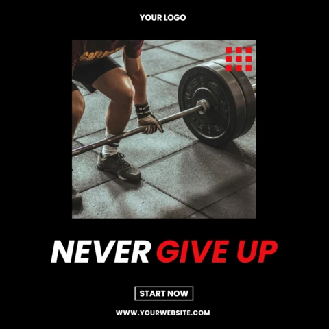 Nowoczesny minimalistyczny szablon posta reklamowego na Instagramie