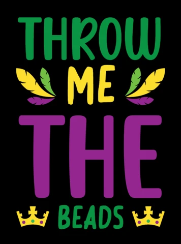 Modèle de typographie pour les événements festifs du mardi gras