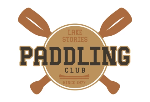 Paddling Club Badge Template Design