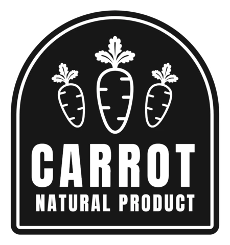 Carrot Natural Logo Design Template