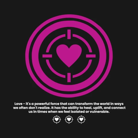 Plantilla de diseño gráfico de símbolo de amor para carteles y mercancía