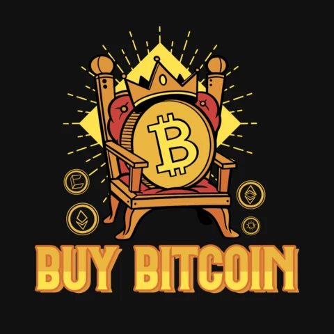 Buy Bitcoin T-Shirt Design Template
