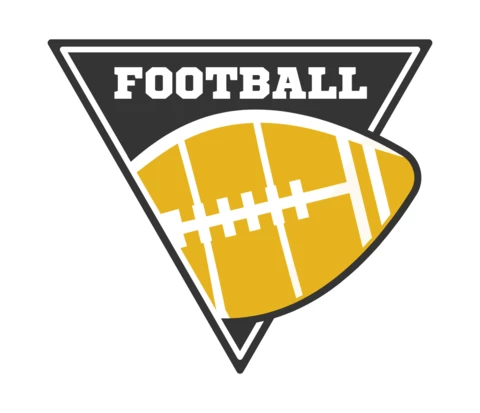 American Football Logo Template Design