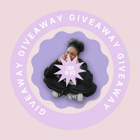 Creative Giveaway Instagram Post Design Template