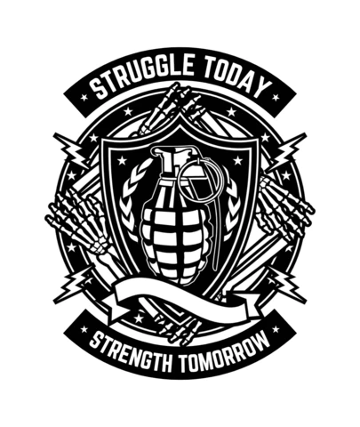 Struggle Today T-Shirt Design Template