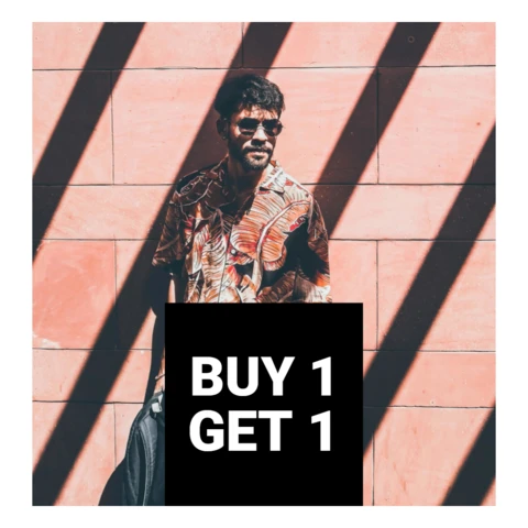 Herrenmode Verkauf instagram post design Vorlage