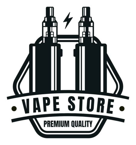 Premium vape store logo design Vorlage