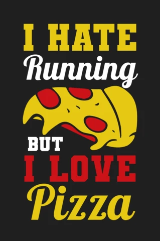 Modello di maglietta I love pizza