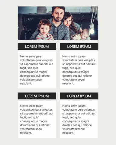 Family Blog Aesthetic Post Design Template