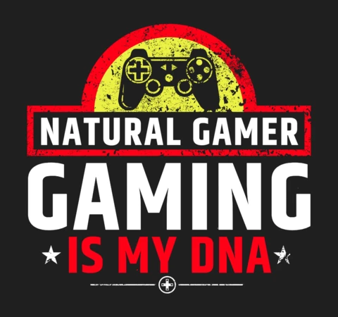 Le jeu est dans mon ADN modèle de t-shirt