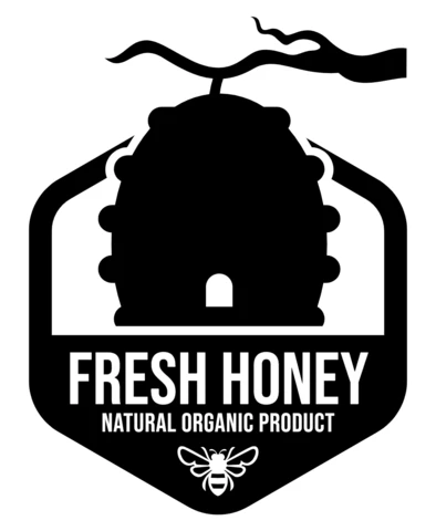 Sweet Honey Bee Logo Design Template