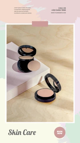 Pastel Spa Center Instagram Story Post Design Template