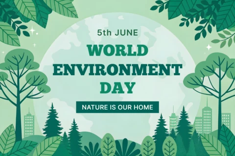 Nature-Inspired Editable Template for World Environment Day Design